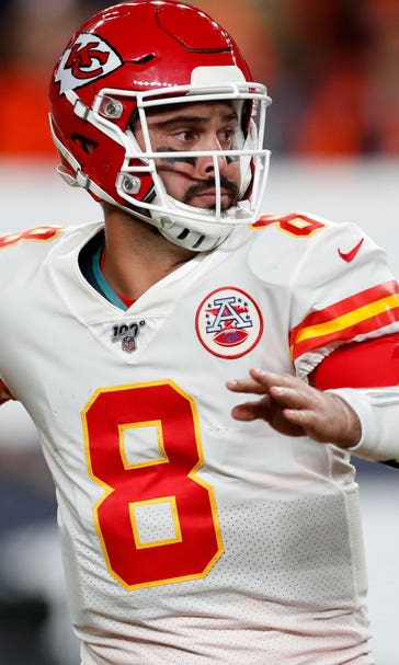 Moore ready to lead Chiefs while Mahomes rehabs injury